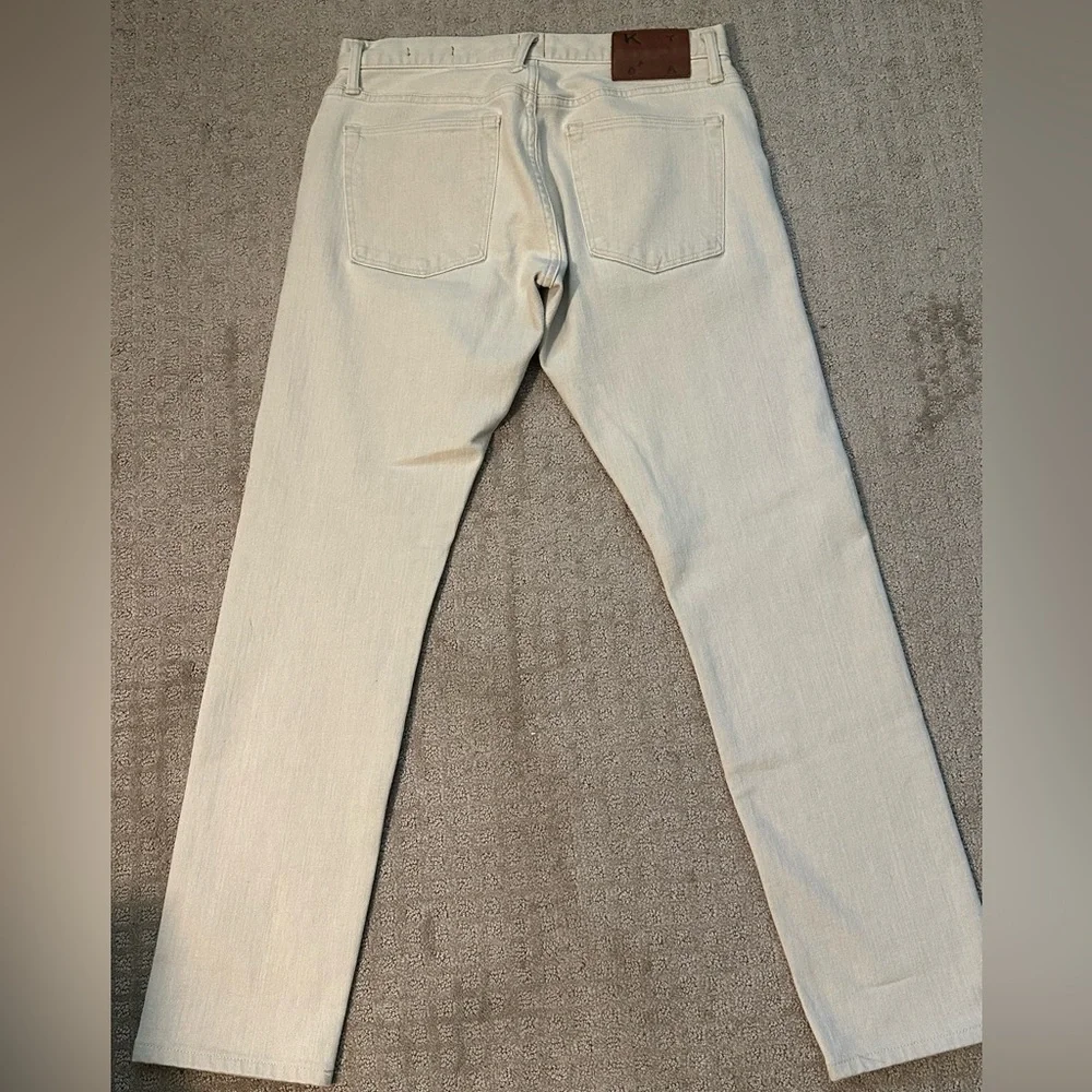 NEW Hiroshi Kato Pen Slim Stretch Selvedge 10.5oz Chuck Wash Denim Jeans size 31